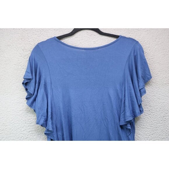 ee:some Blue Batwing Sleeve Dress-Size Medium - Picture 6 of 6